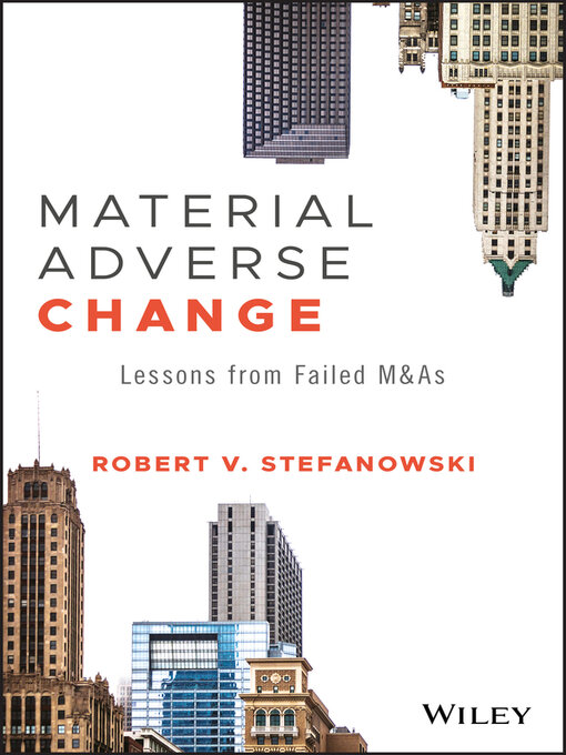 Title details for Material Adverse Change by Robert V. Stefanowski - Available